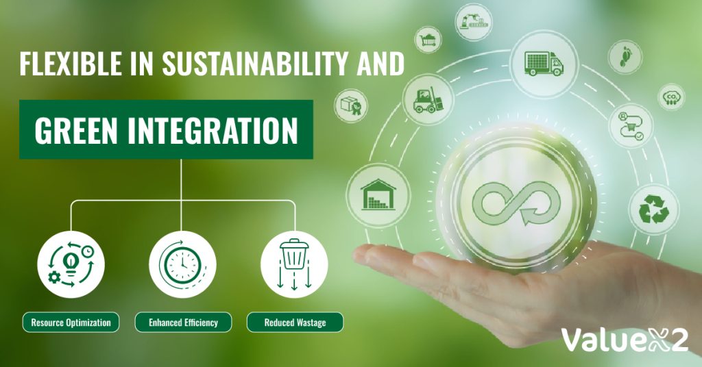 Flexible in sustaibility and green integration