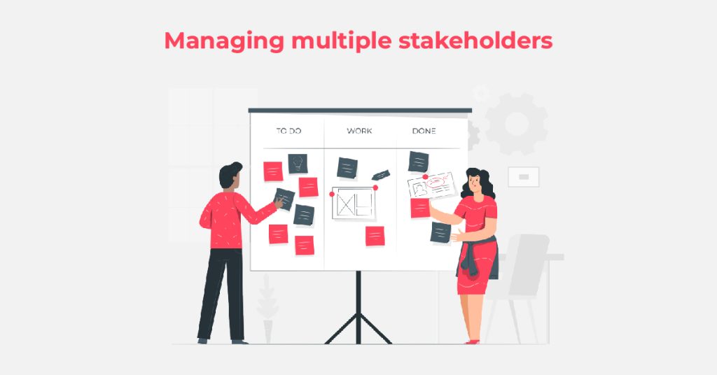 Managing multiple stakeholders 